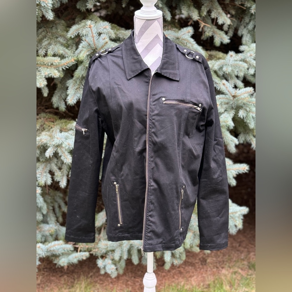 Lip service goth bondage jacket